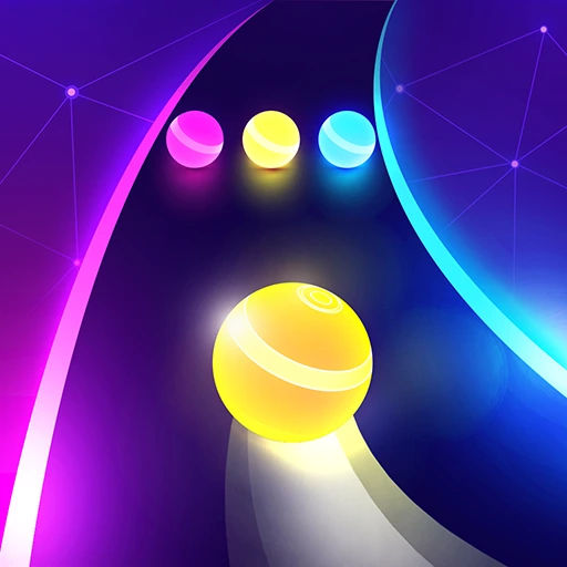 Ikona gry Dancing Road Color Balls Match